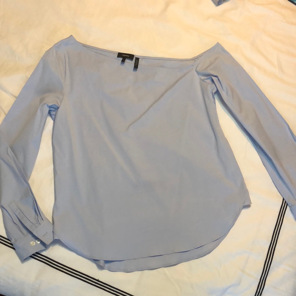 Theory large long sleeve shirt